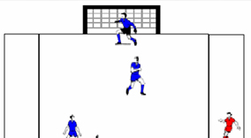 3 VS. 3 CON APOYOS POR FUERA.